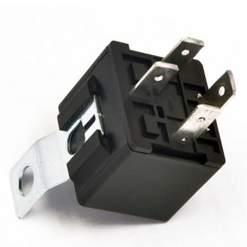 廠家直銷 12v-24v 4腳繼電器 40a汽車繼電器5腳-電子元器件產業(yè)網