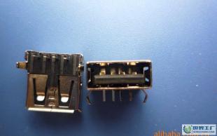 USBA母90度插板式反向膠芯_電子元器件_世界工廠網(wǎng)中國產(chǎn)品信息庫